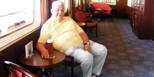 un turist german pe vasul de croazieră Rossini