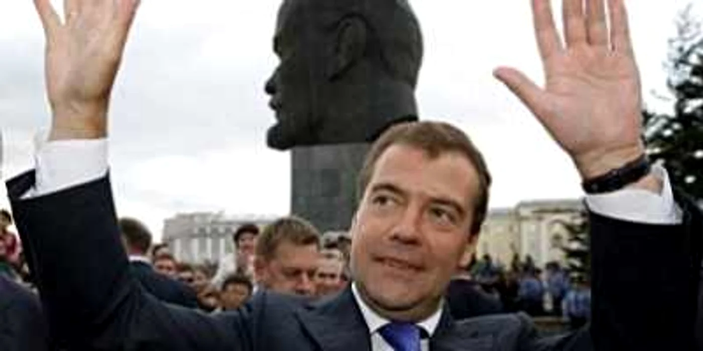Medvedev, vizită în Mongolia / 70 de ani de la victoria împotriva japonezilor