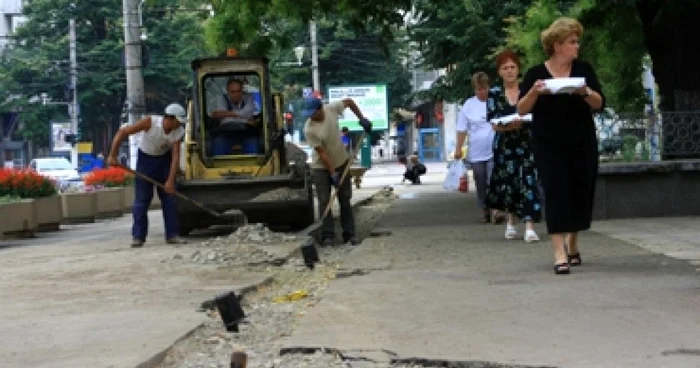 Galaţi: Străzile municipiului, un şantier continuu