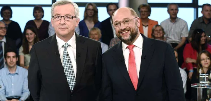 Jean Claude Juncker şi Martin Schulz au fost „Spitzenkandidaţii“ marilor formaţiuni europene la preşedinţia Comisiei Europene