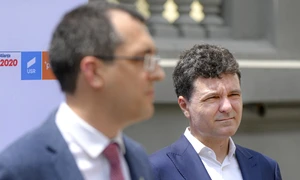 vlad voiculescu si nicusor dan. foto mediafax
