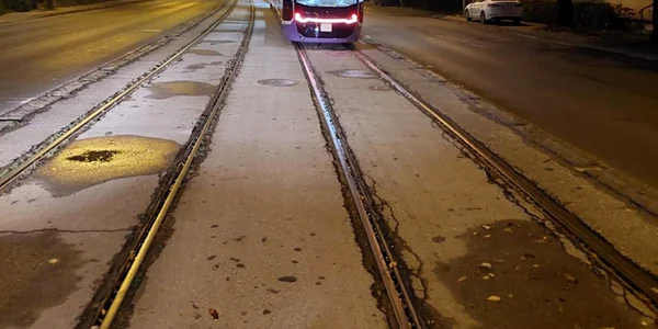 Tramvaiul turcesc se află în probe FOTO Ş.Both