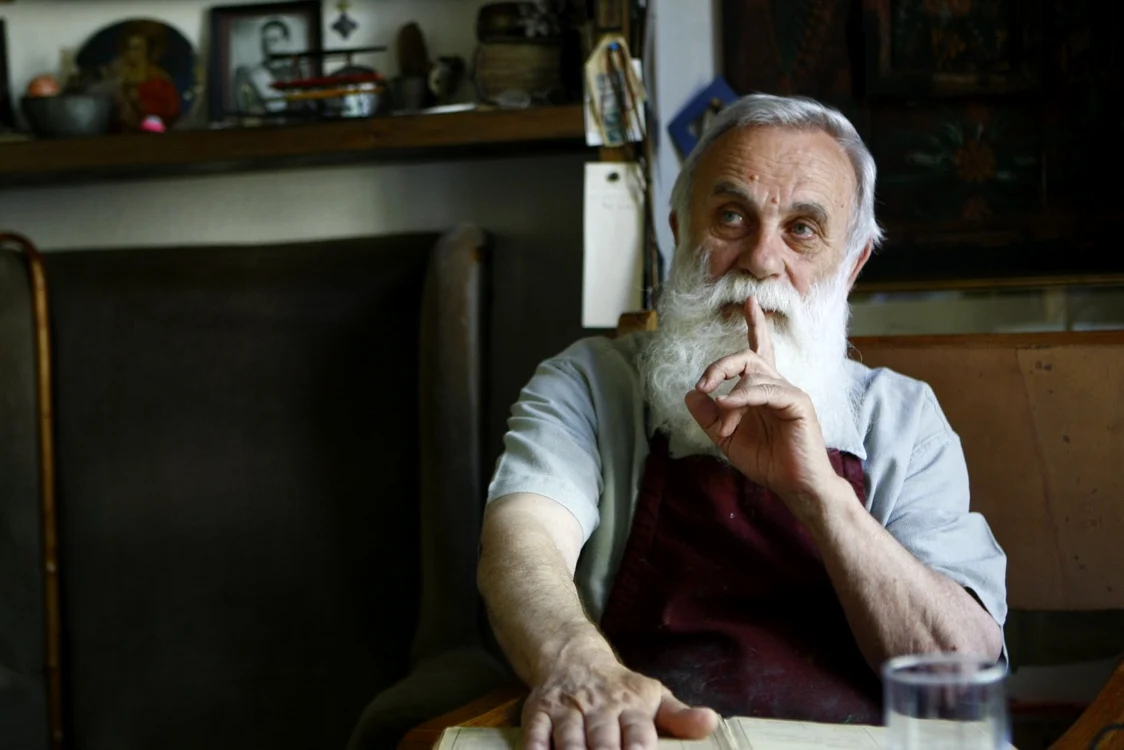 Ştefan Câlţia, pictor FOTO Eduard Enea
