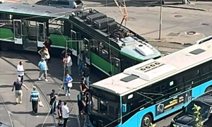 accident intre tramvai si autobuz Info Trafic București și IlfovFacebook png