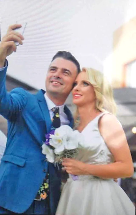 Cornel Ilie și Eliza s-au căsătorit în vara anului 2015foto: arhivă personală