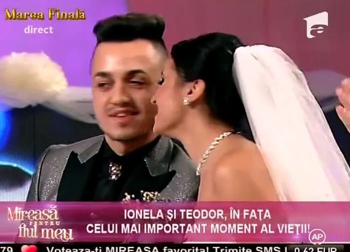 Finala "Mireasă pentru fiul meu". Ionela şi Teodor au fost foarte emoţionaţi
