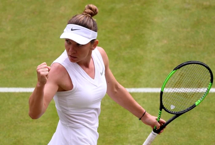 Simona halep a ajuns in semifinale la WimbledonFOTO: Guliver/ Gettyimages