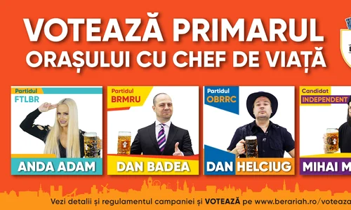 Alți 3 candidați cu promisiuni mărețe intră în cursă: Anda Adam, Dan Helciug și independentul Mihai Meiroș, iar electoratul e mobilizat masiv la vot  jpeg