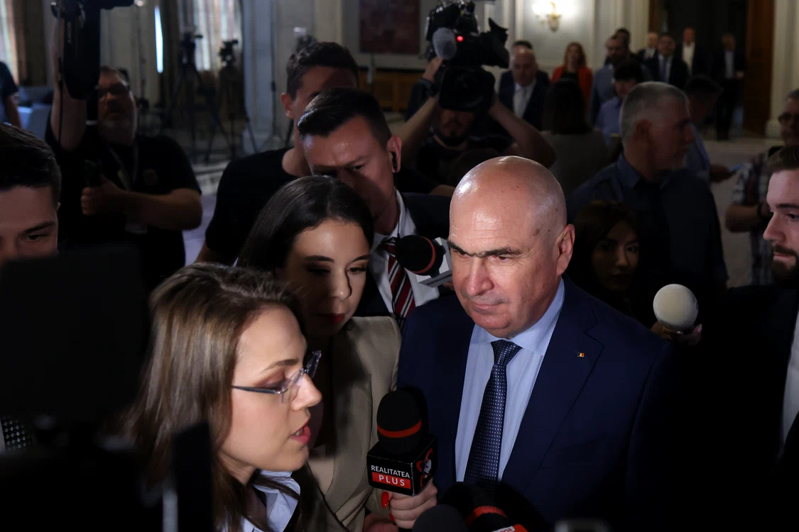 Premierul interimar Ilie Bolojan/FOTO: Inquam photos/Octav Ganea