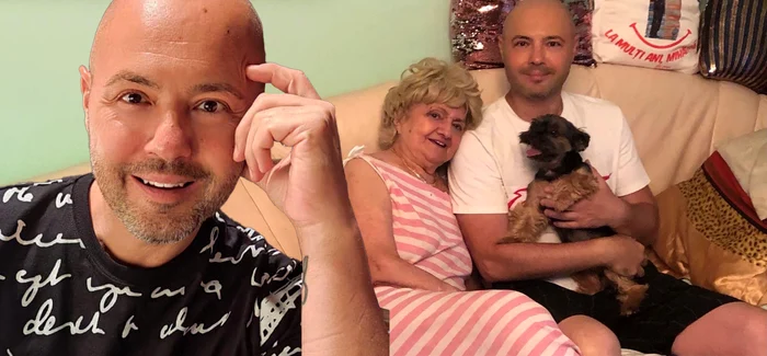 Mihai și mama sa, Camelia Mitoșeru - Foto: Arhiva Click!