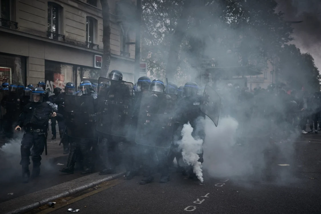 Proteste la Paris