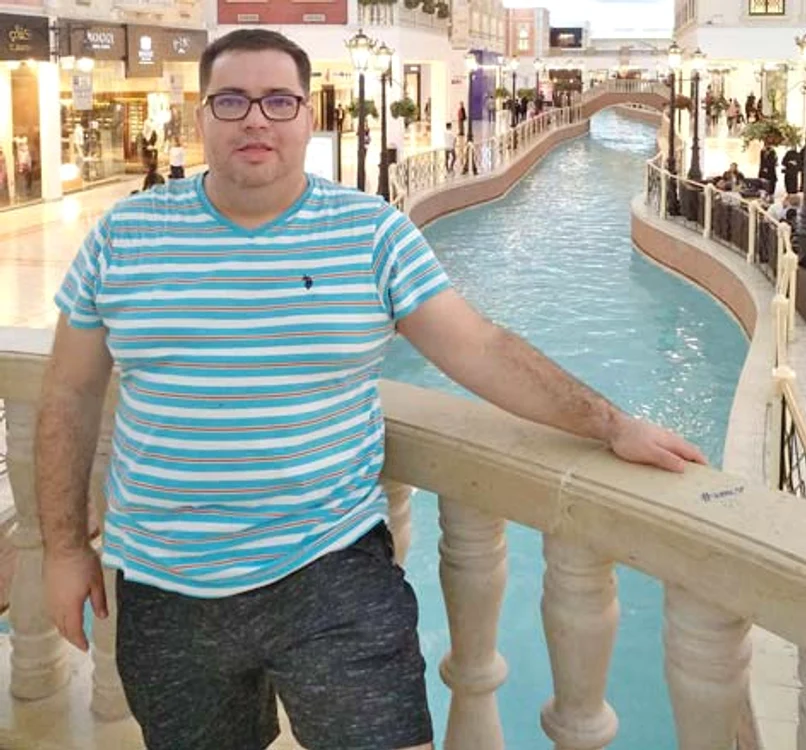 Răzvan Popescu avea 129 kg, la începutul anului