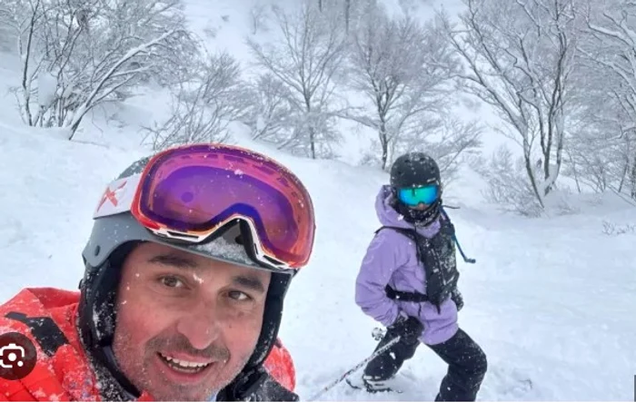 Român mort la ski FOTO: captură FB