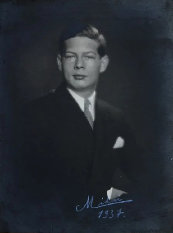 Regele Mihai, în 1937