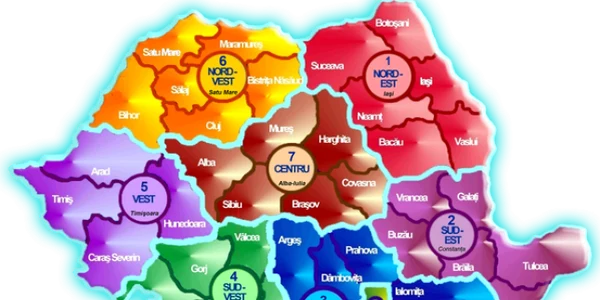 descentralizare administrativa harta