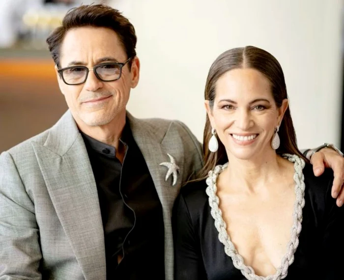 Robert Downey Jr. și soția sa, Susan FOTO Arhivă