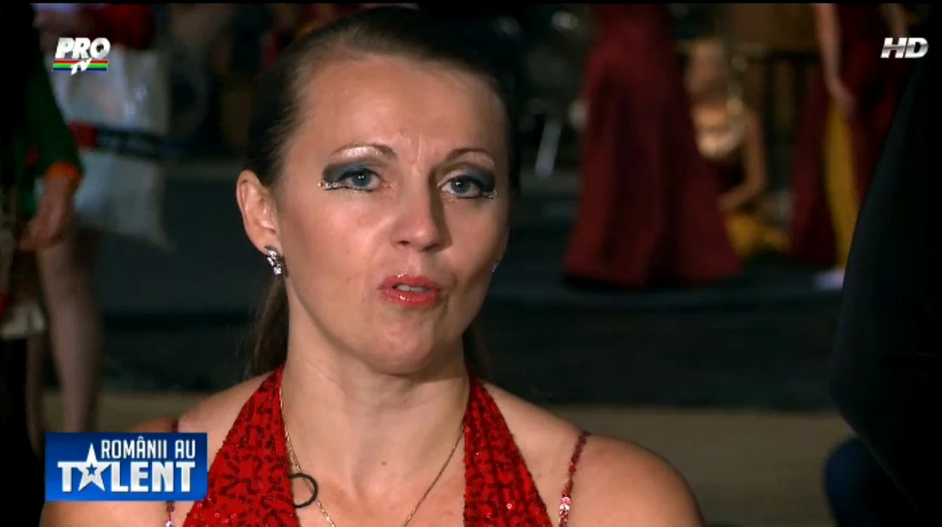 Olga a demonstat că un handicap nu te poate împiedica să-ţi realizezi visele Foto Captură Pro TV