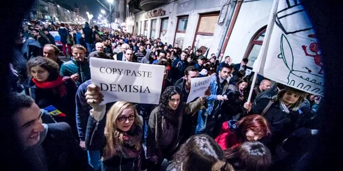 protest cluj anti ponta FOTO Andrei Dascalescu - facebook.com/andrei.dascalescu