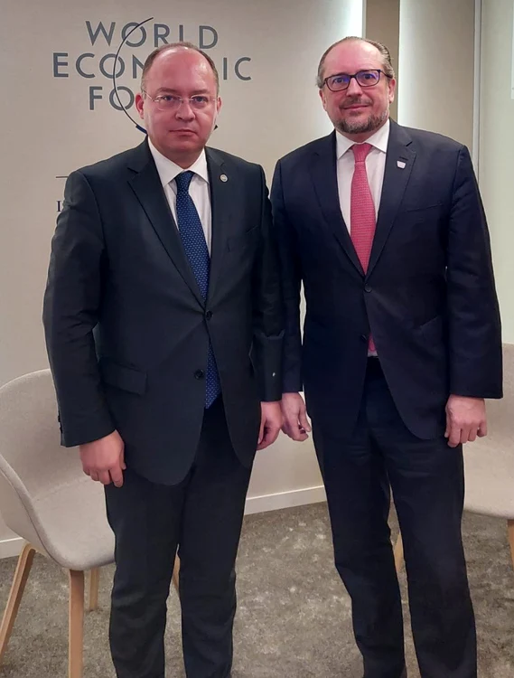 Cei doi au discutat despre aderarea României la spațiul Schengen FOTO: MAE