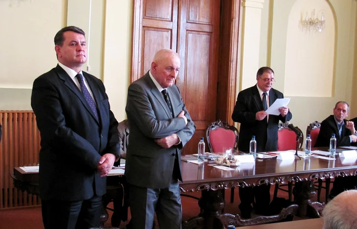 Adrian Vasilescu s-a arătat foarte onorat de primirea acestei distincţii  FOTO: Iulian Bunilă