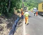 Lucrări la carosabilul DN7 - Valea Oltului în zona Boiţa - Sibiu Foto CNAIR