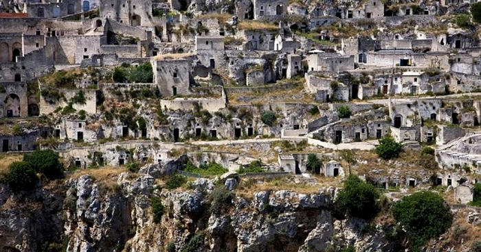 case epoca de piatra sassi de matera