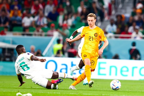 Frenkie De Jong, în Olanda - Senegal . FOTO Profimedia