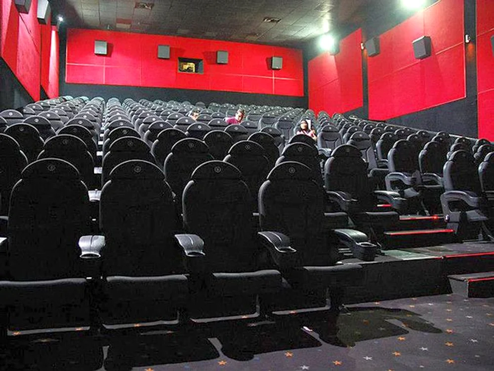 
    Sala de cinema.  