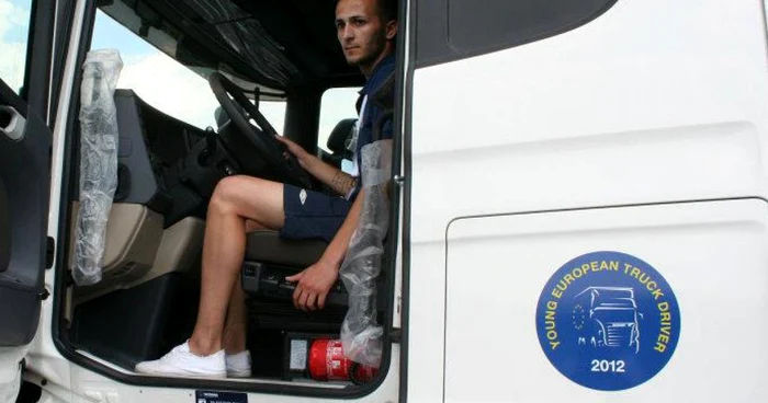 Mihai Turdean este cel mai bun tânăr șofer de camion din țară (foto: Facebook)