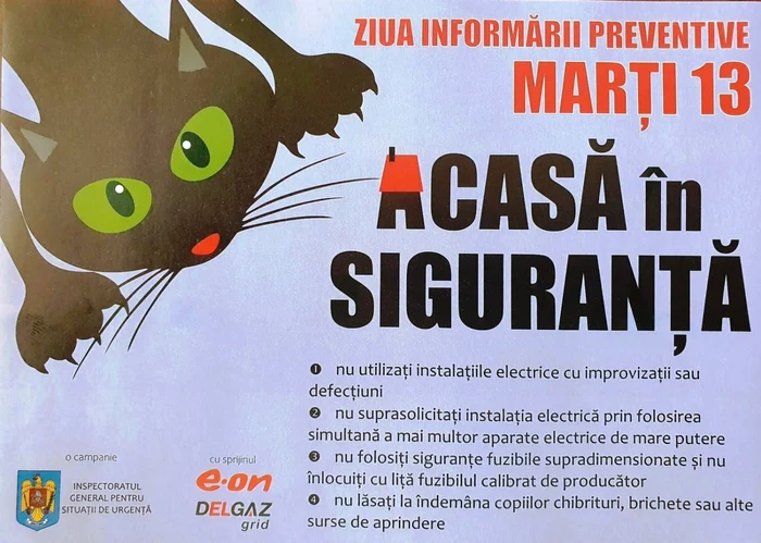 Ziua Informării Preventive, marcată pe 13 iulie FOTO Facebook/ISU Călăraşi