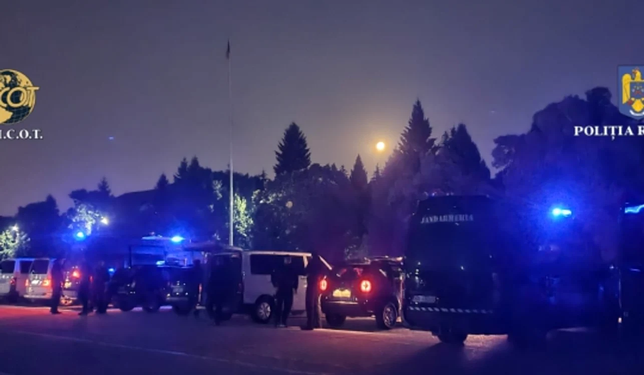 Perchezițiile au avut loc în București și în mai multe județe. FOTO Poliția Română