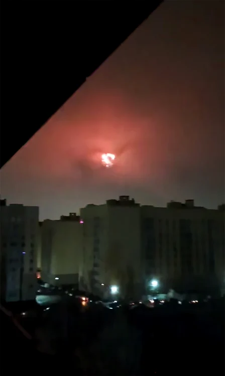 Atacuri cu drone Flamingo asupra rafinăriei Saratov FOTO profimedia