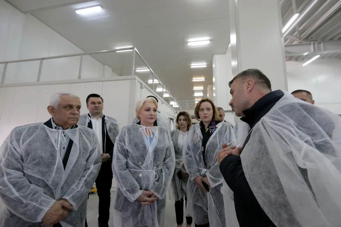 Inaugurarea Bursei de pește Tulcea (2019) FOTO: Guvernul României