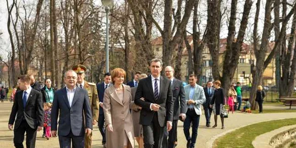 principesa margareta si principele radu la cluj foto