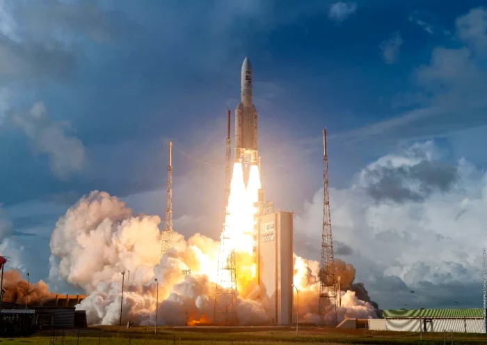 Racheta Ariane 5. FOTO Arianespace