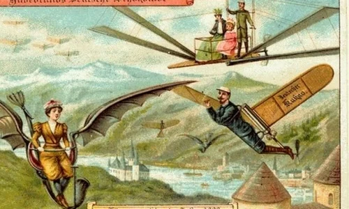 FOTO Anul 2000 în viziunea oamenilor de acum un secol jpeg