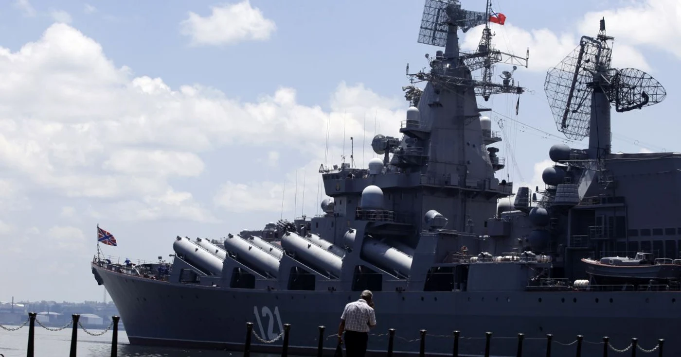 Moskva este considerat „perla” flotei din Marea Neagră
