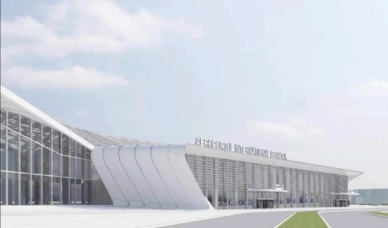 Noul terminal al aeroportului Craiova