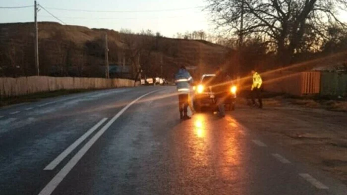 Accident mortal pe DN65 FOTO Martor
