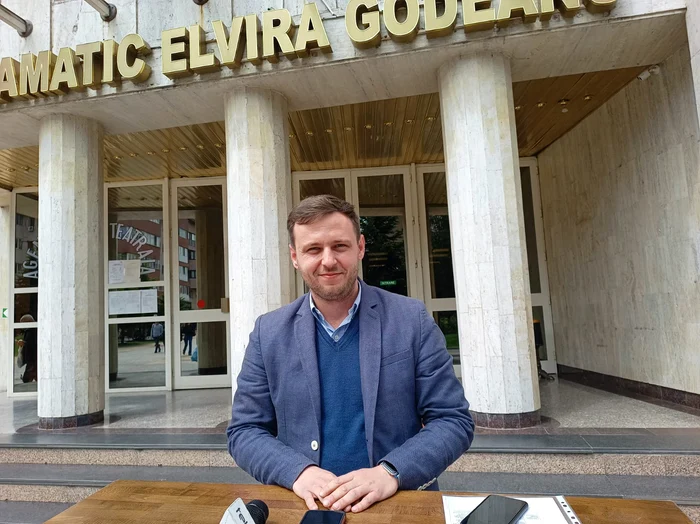Iani Gârbaciu, consultantul artistic al teatrului din Târgu Jiu, a demisonat Foto: Alin Ion