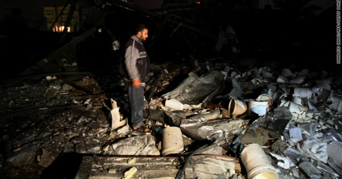 Israelul a lansat un raid aerian asupra unor ţnte din Fâşia Gaza