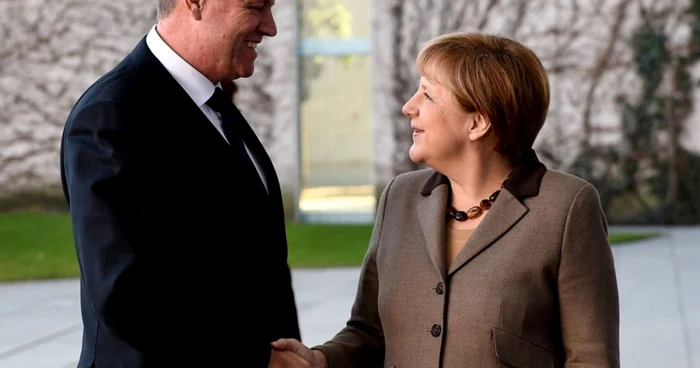 Klaus Iohannis a fost anul trecut în Germania la invitaţia Angelei Merkel FOTO Facebook