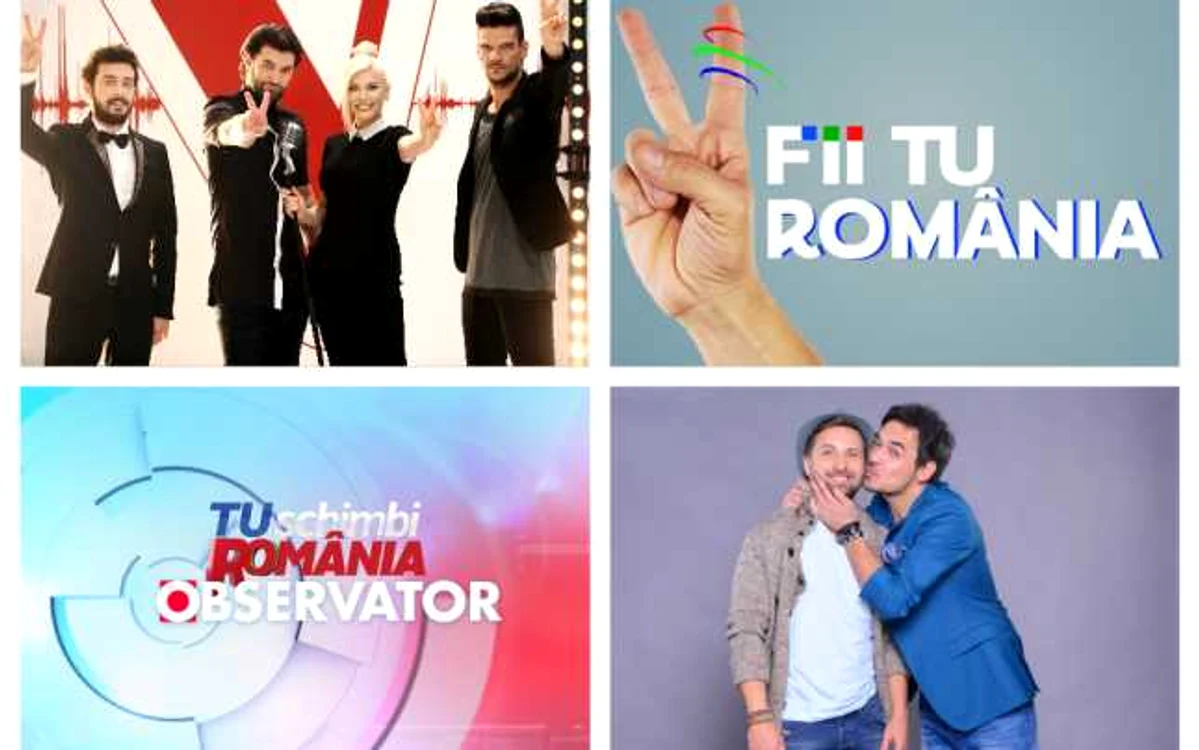 De 1 Decembrie, românii pot vedea ediţii speciale ale emisiunilor „Vocea României“ şi „Neatza cu Răzvan şi Dani“