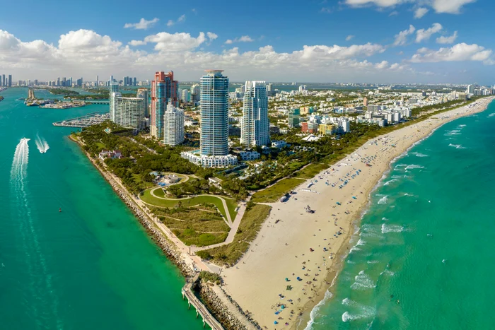 Plajele din Miami sunt expuse inundațiilor din pricina schimbărilor climatice FOTO SHUTTERSTO