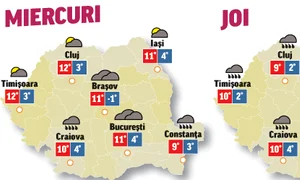 Prognoza meteo 10 martie anunță vreme caldă dar și precipitații în unele zone jpeg