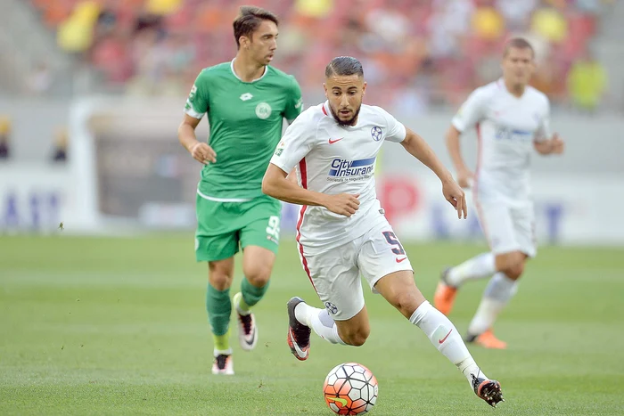 Hamroun putea fi titular în meciul cu Sparta Praga, de marţi
