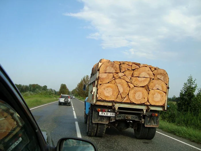 Are şoferul acestui camion sindrom obsesiv-compulsiv? se întreabă internauţii de pe Bored Panda. FOTO: Bored Panda