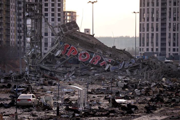 Dezastru în Kiev. Foto: Profimedia