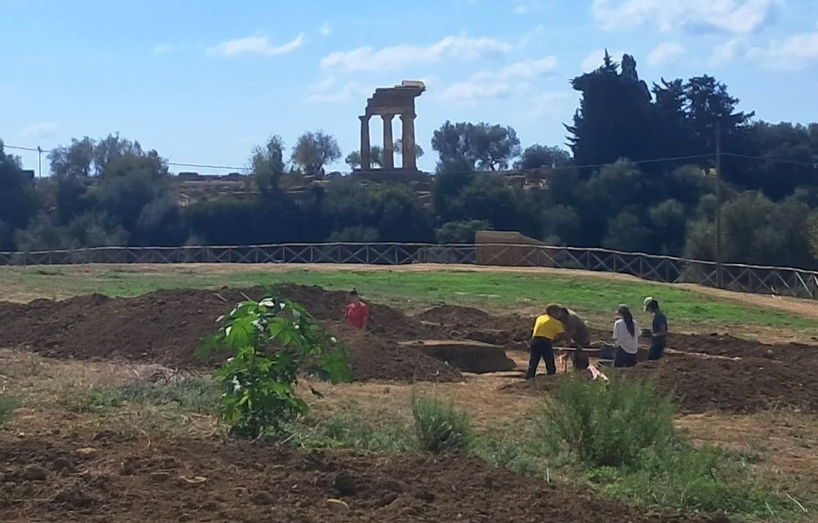 Descoperiri arheologice în apropierea Văii Templelor din Agrigento