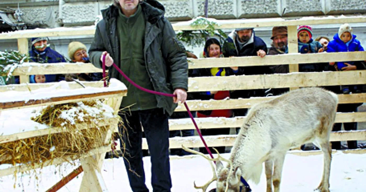 Rudolph şi Hanna atrag zilnic zeci de privitori